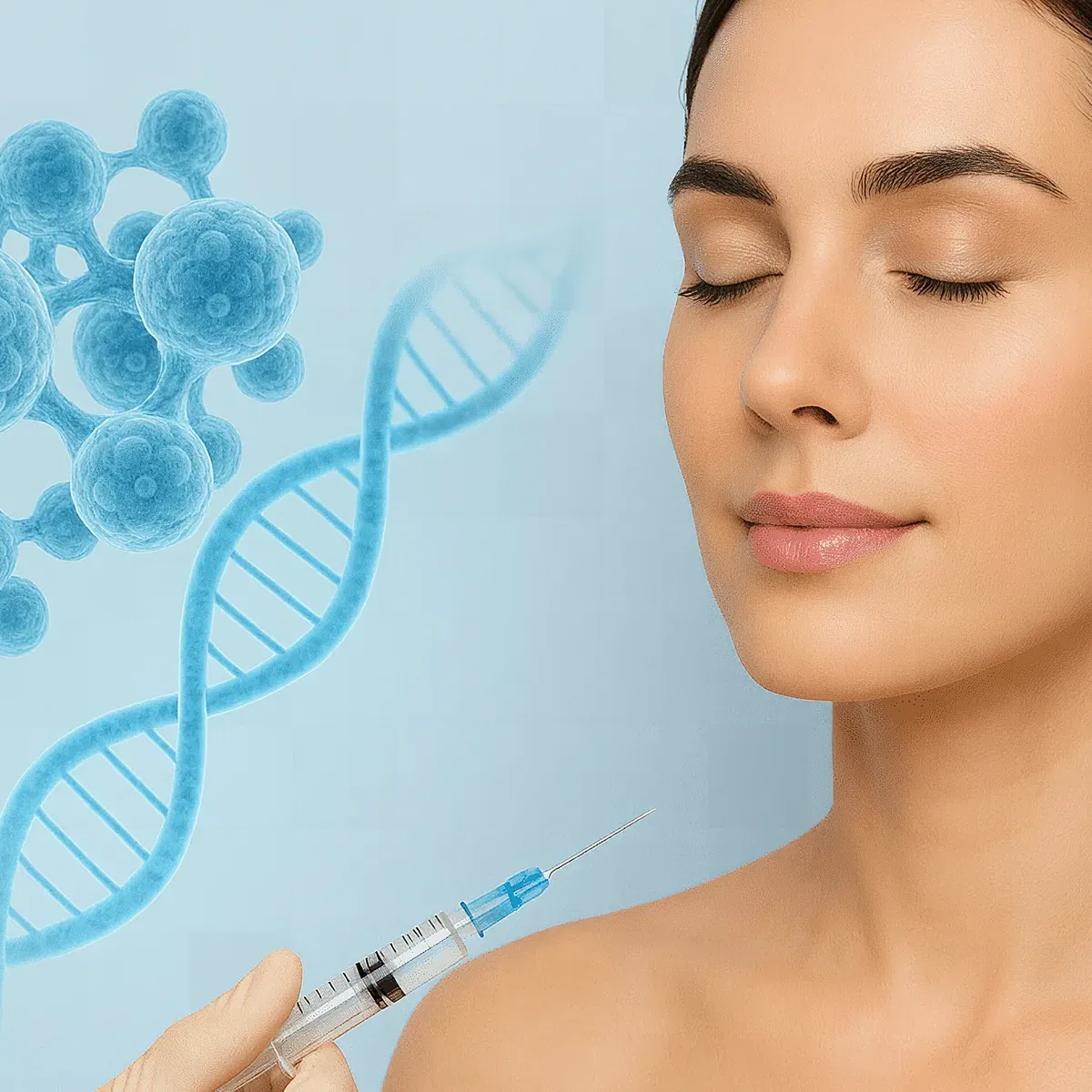 Tratamiento facial con polinucleótidos